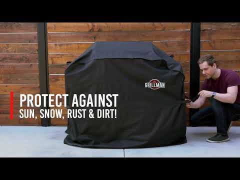 Grillman Premium (58 Inch) BBQ Grill Cover, Heavy-Duty Gas Grill Cover For Weber, Brinkmann, Reviews