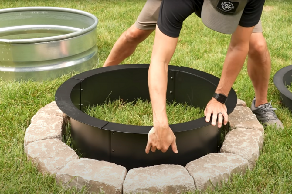 How To Build a Brick Fire Pit 